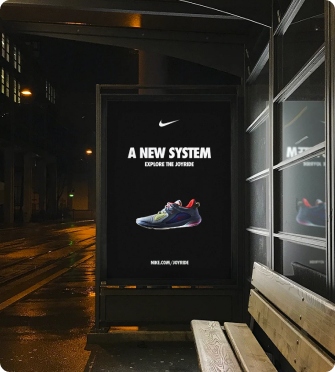 Dark editorial website design